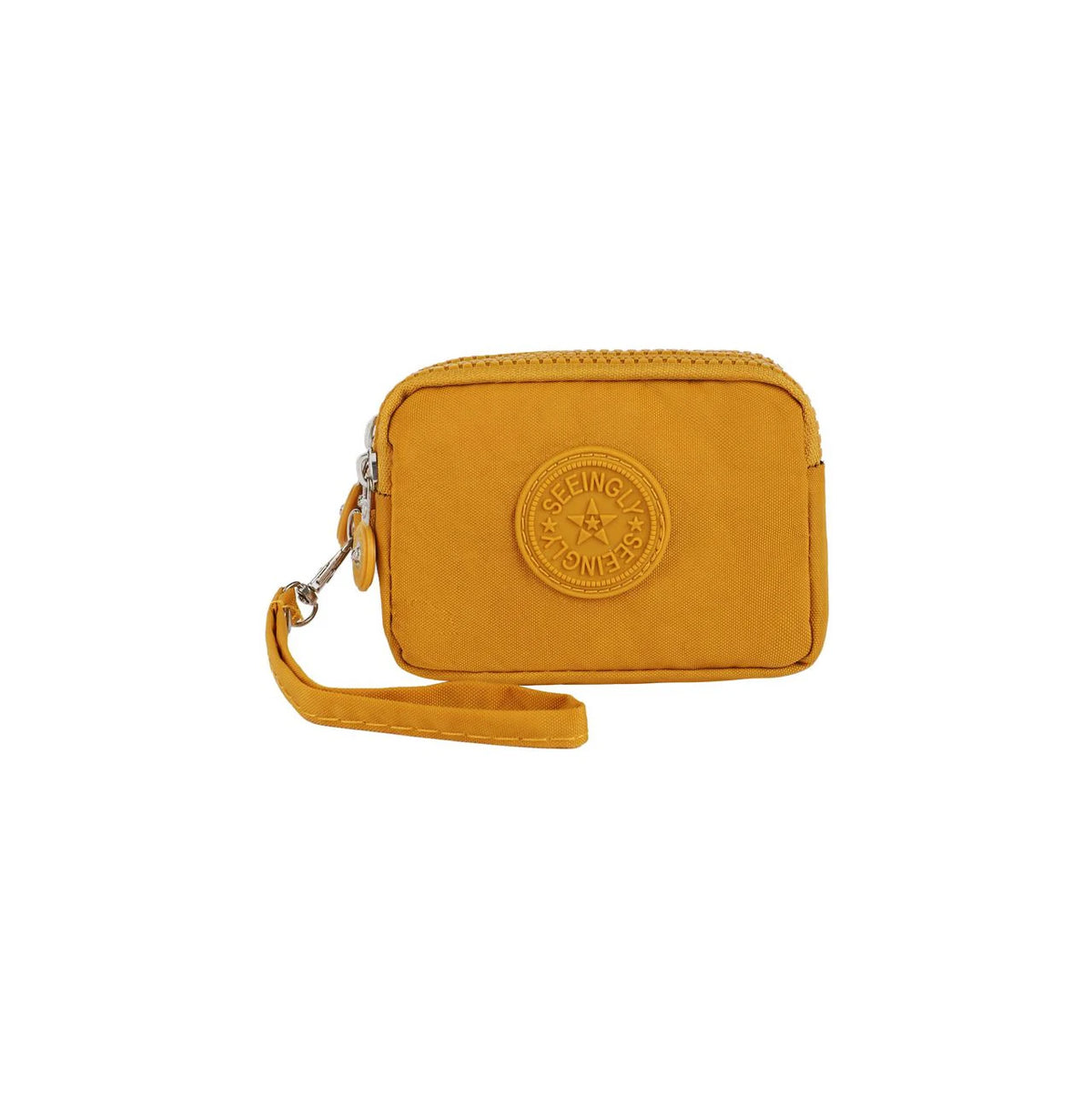 Women Three Layer Wallets Nylon Coin Purse New Korean Large Capacity Portable Oxford Cloth Coin Wallet Waterproof Portable