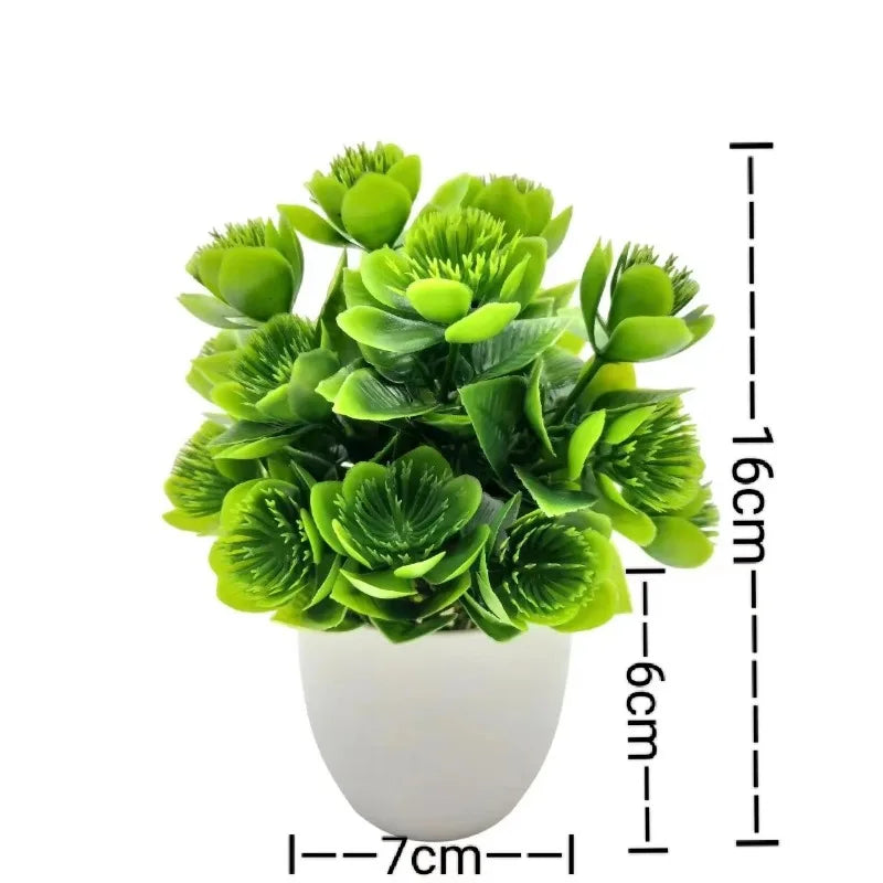 Plante Artificielle Pot | Décoration Bureau, Chambre & Salon | Verdure Sans Entretien