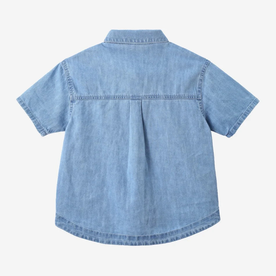 Collection Denim Bleu AS SS2026 | Tissu Bambou Haute Qualité | Tenue Famille Semaine | Fille & Garçon