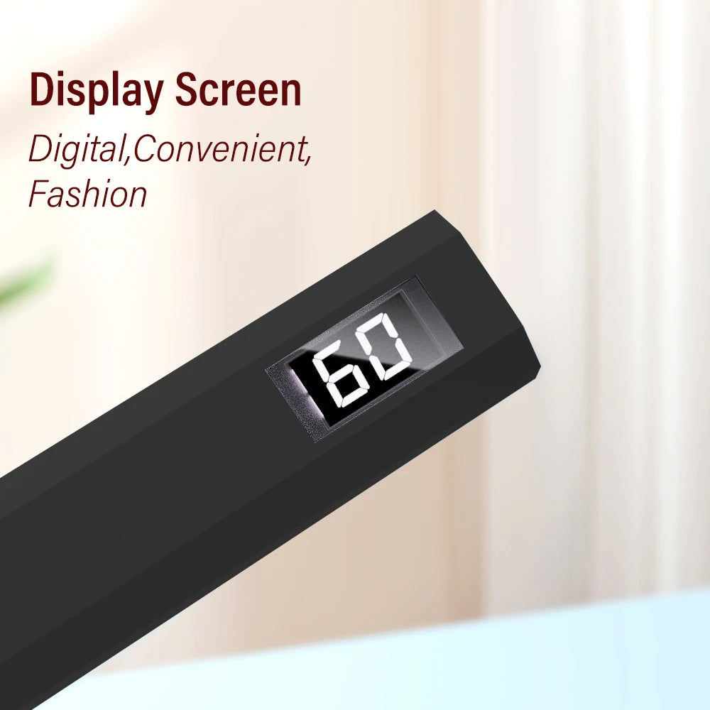 Lampe UV LED Portable pour Ongles en Gel | Rechargeable | Support de Bureau | Nail Art