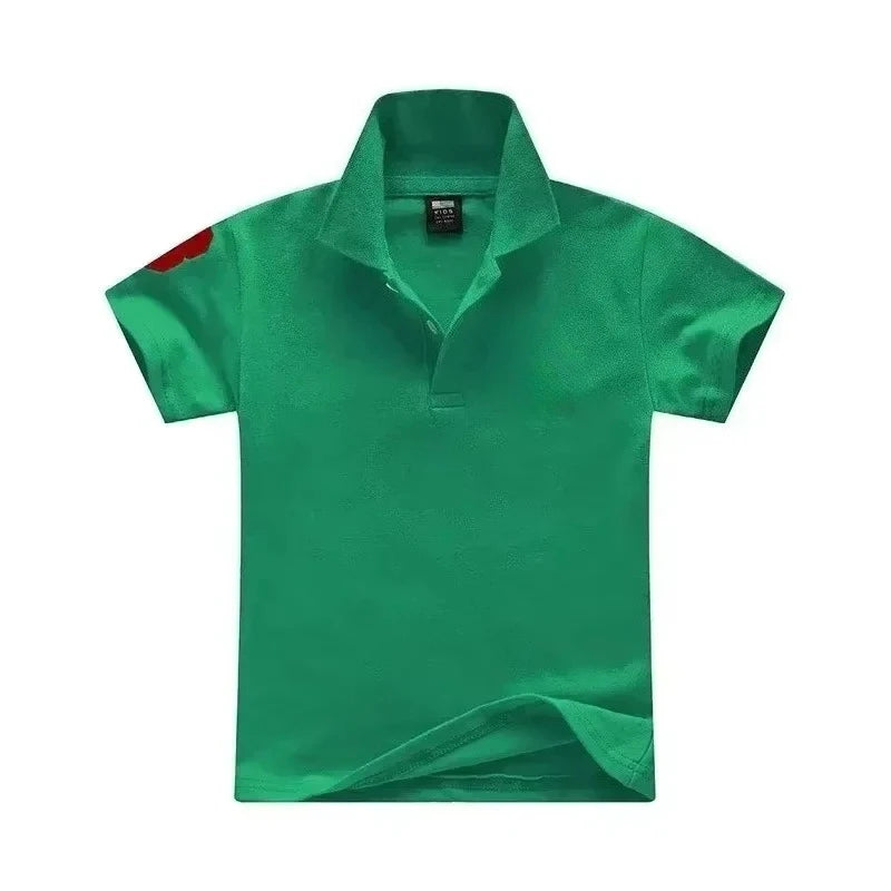 Polo Garçon Enfant | Manches Courtes | Col Polo | Coton | Casual Été | T-Shirt Enfant Confortable
