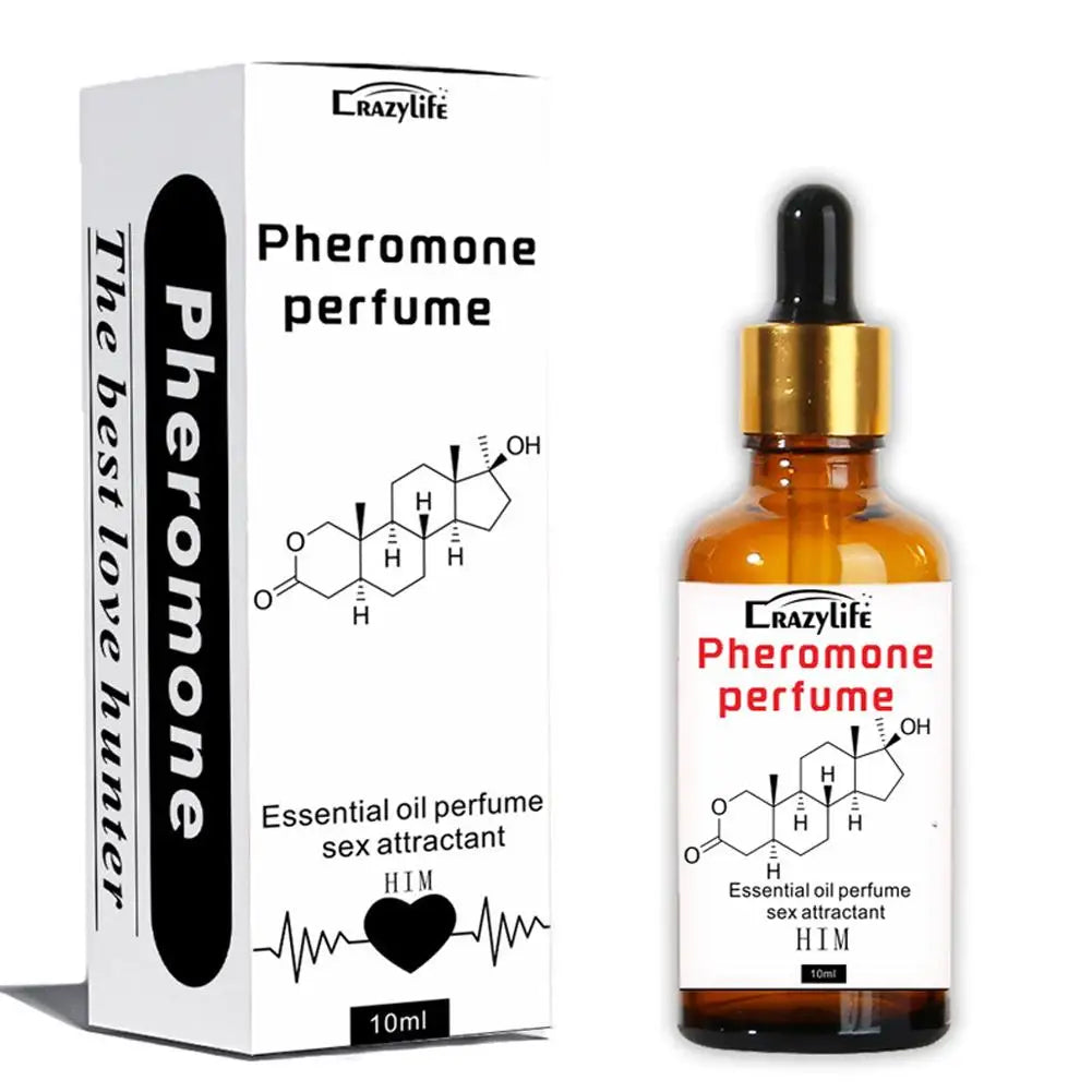 Parfum Phéromones Femme | Huile Essentielle Séduction Longue Durée | 10 ml