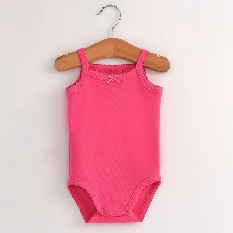 Body Bébé Fille | Sans Manches | Romper Coton | Combinaison Été | Nouveau-Né & Tout-Petits