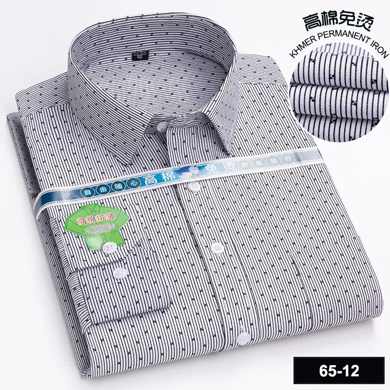 2026 Long Sleeve Shirt Men's Tops for Men Men's Clothing White Shirt Men's Fashion Clothing Trends