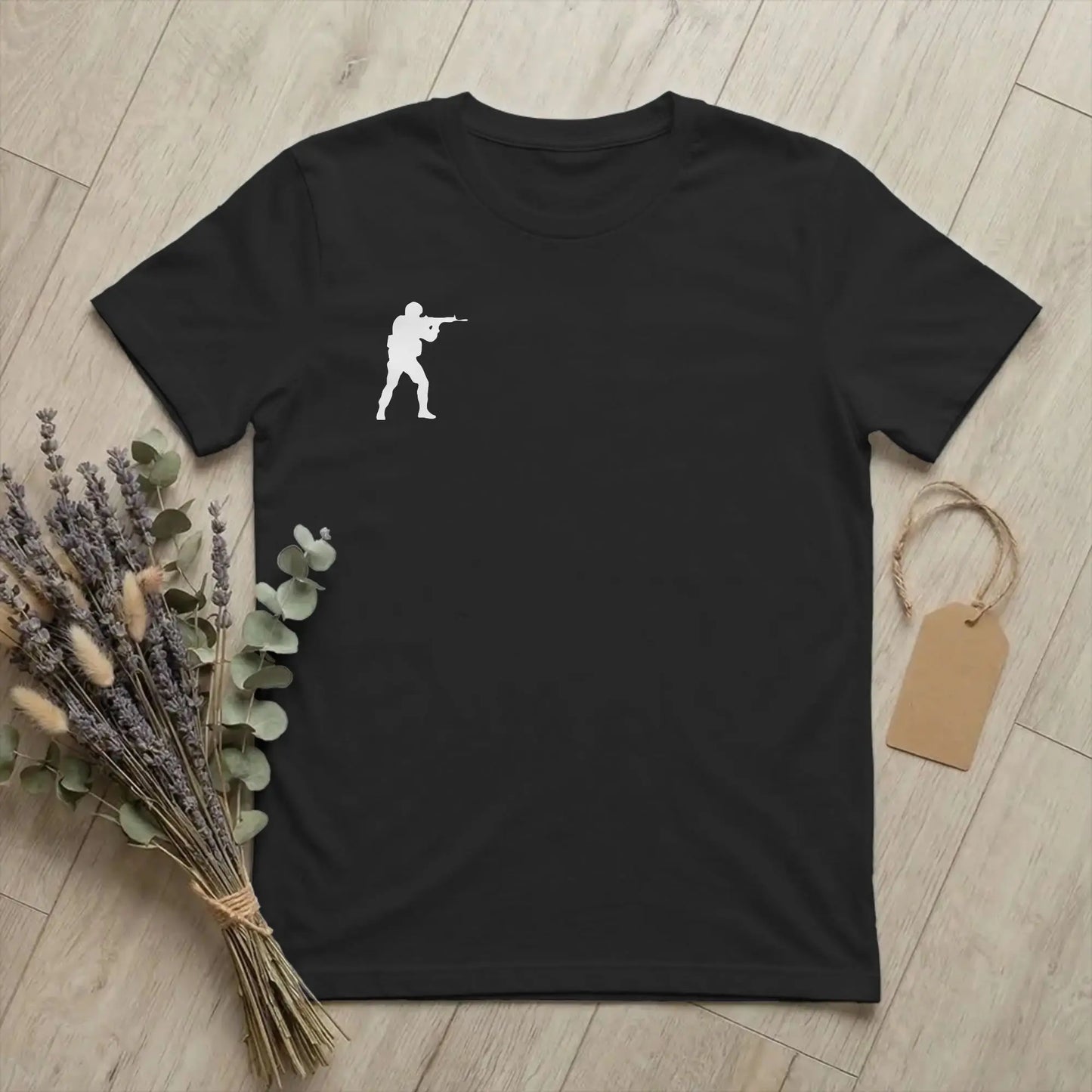 Men's T-Shirts Counters Shooting Striking Go Awesome Cotton Tee Shirt Short Sleeve Game Silhouette T Shirts O Neck Clothes Gift