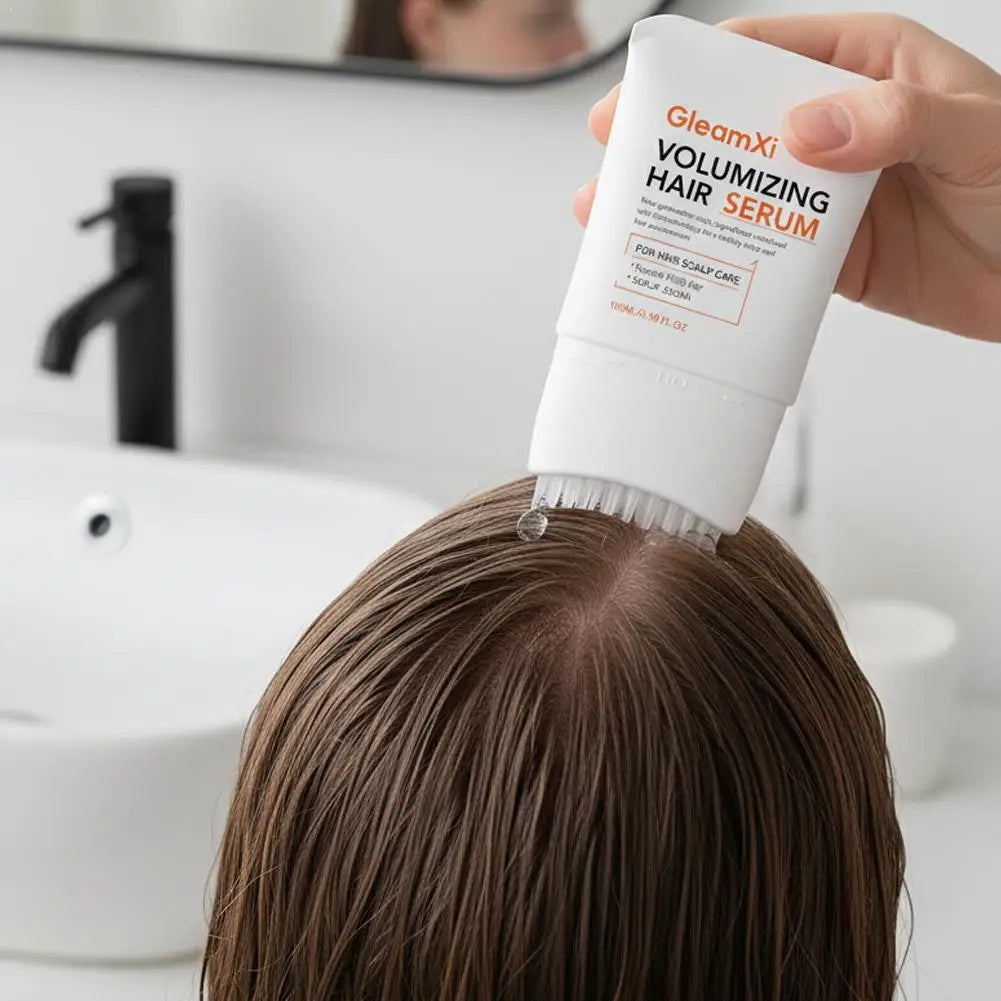 Sérum Capillaire Brosse Intégrée | Nourrissant Renforçant | Masseur Cuir Chevelu | Soin Coréen