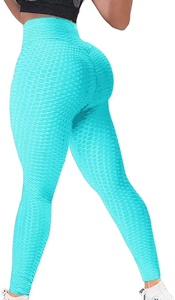 Push Up Leggings Women's Fashion Sport Fitness High Waist Leggings Sexy Butt Lifting Scrunch Workout Gym Tights Pants