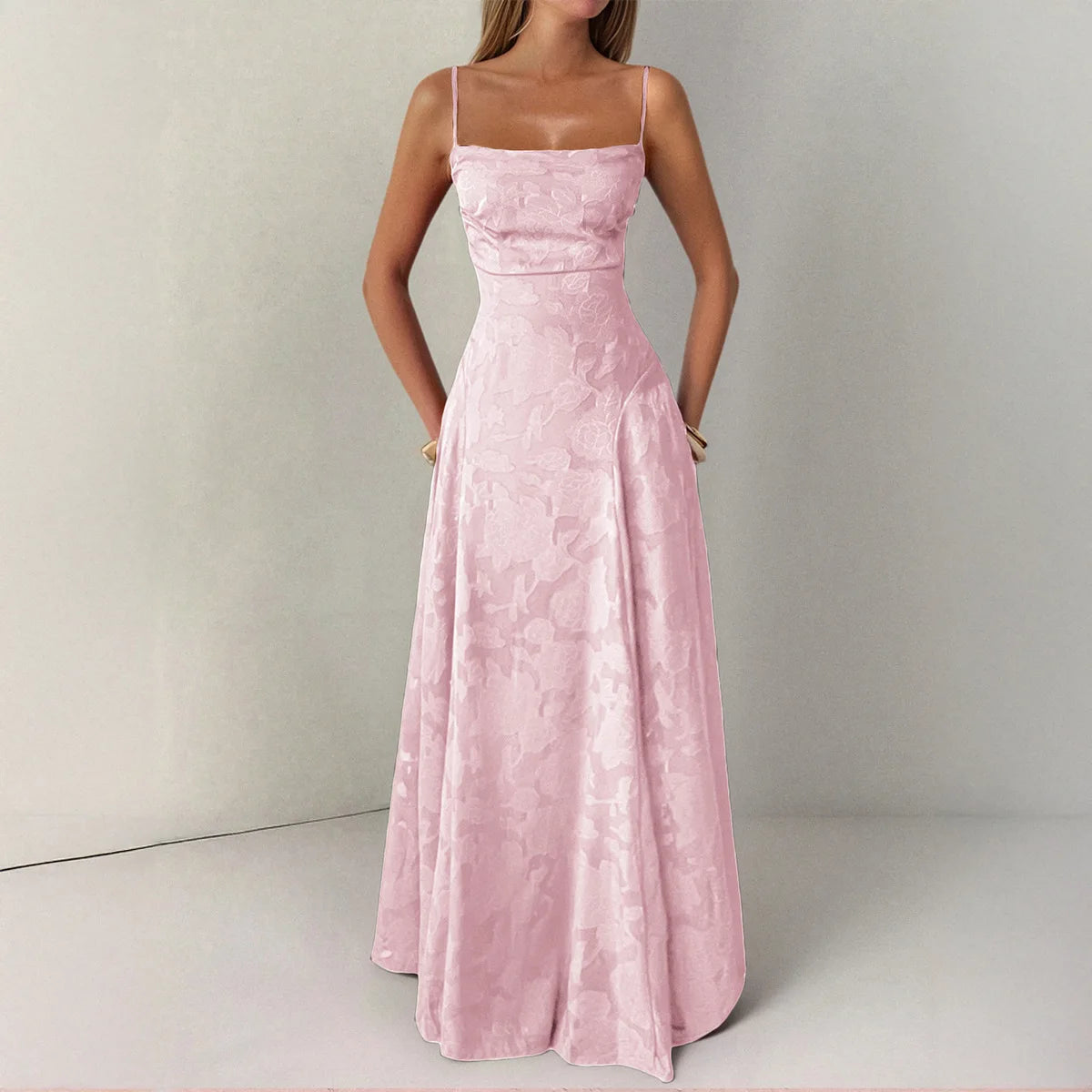 Women's Dresses Solid Color Printed Tube Top Sleeveless Suspender Sexy Robe Wedding Banquet Date Confession Date Party Vestidos