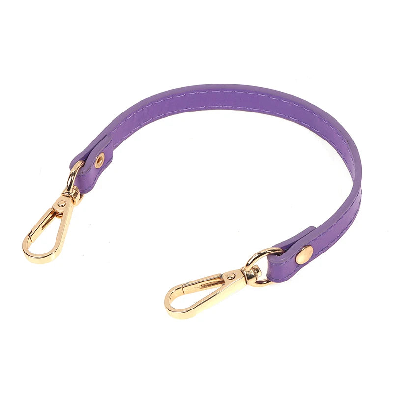 Anse Sac à Main Cuir PU 28 cm | Courte | Remplacement Bandoulière | Accessoire Mode Sac Femme
