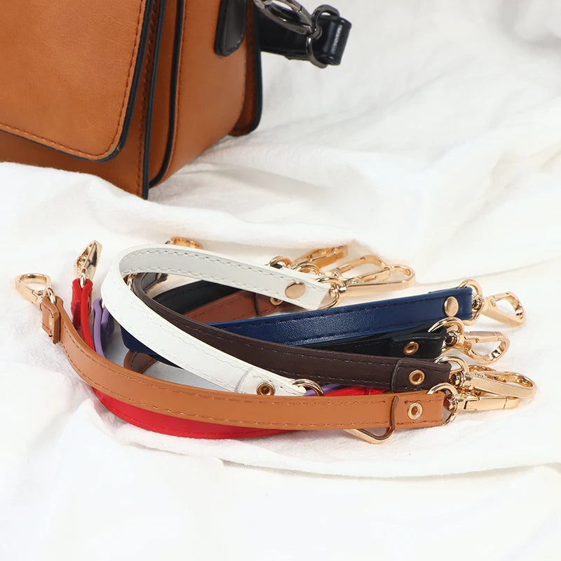 Anse Sac à Main Cuir PU 28 cm | Courte | Remplacement Bandoulière | Accessoire Mode Sac Femme