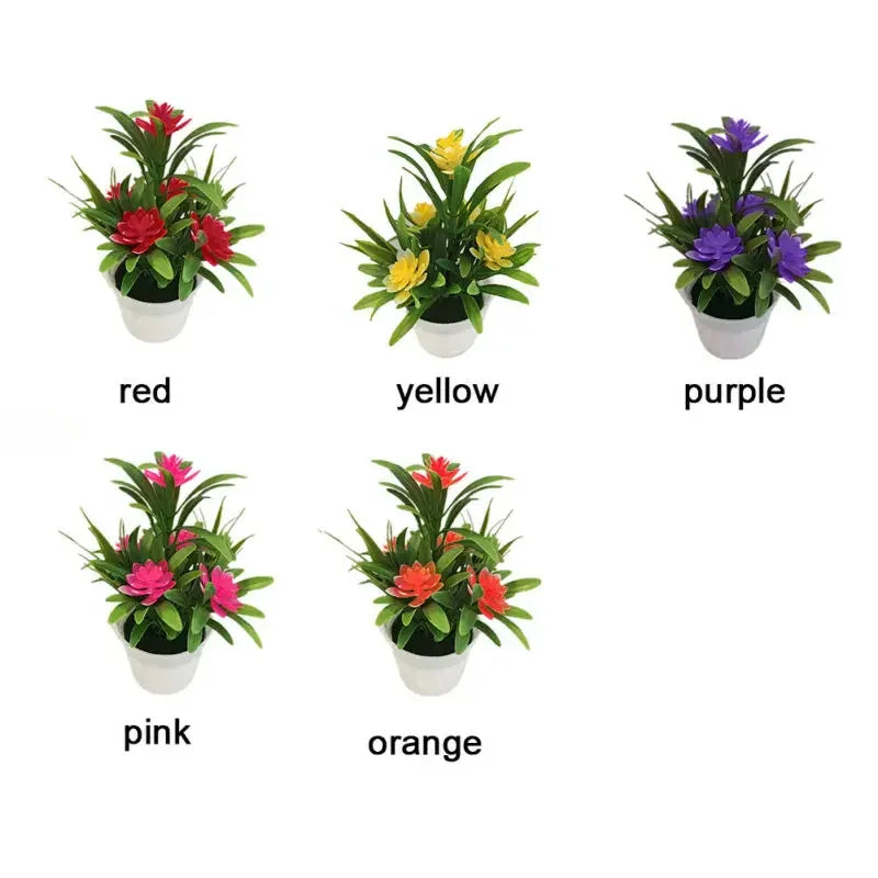 Plante Artificielle Réaliste en Pot | Décor Maison, Bureau & Mariage | Bonsaï Extérieur & Intérieur