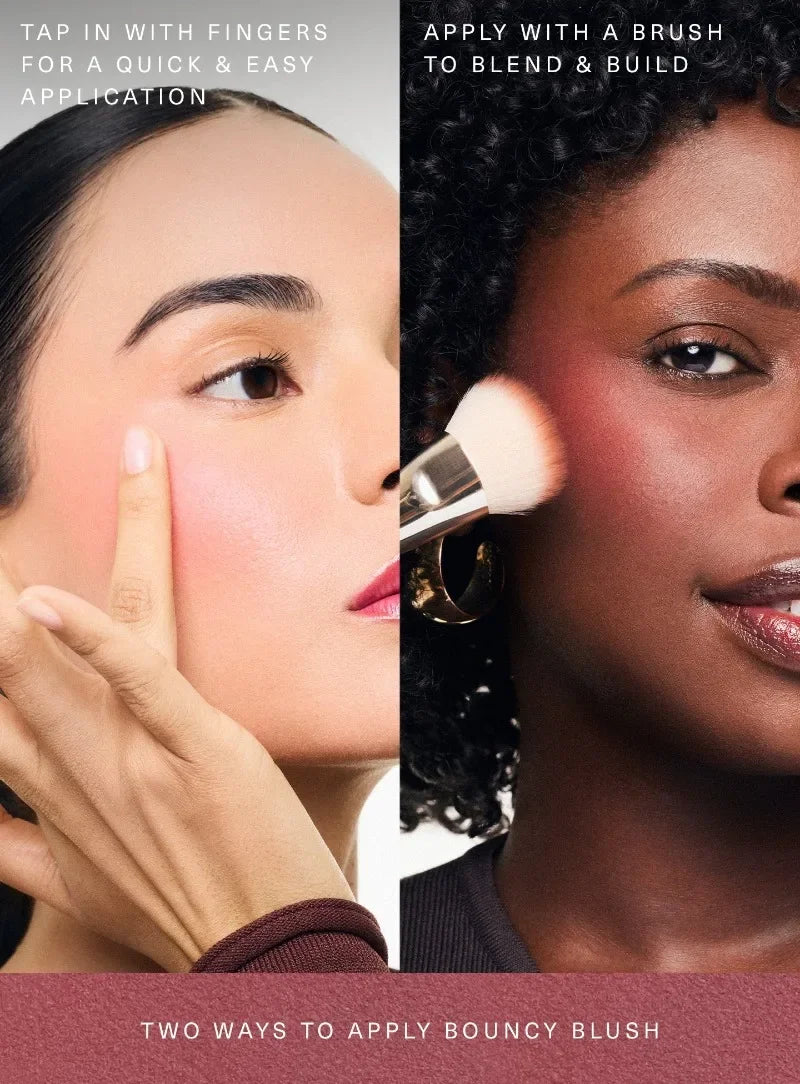 Rare Beauty Soft Pinch Matte Bouncy Cushiony Cream-to-powder Blush Airy and Lightweight Pinch Liquid Blush Natural Makeup Look