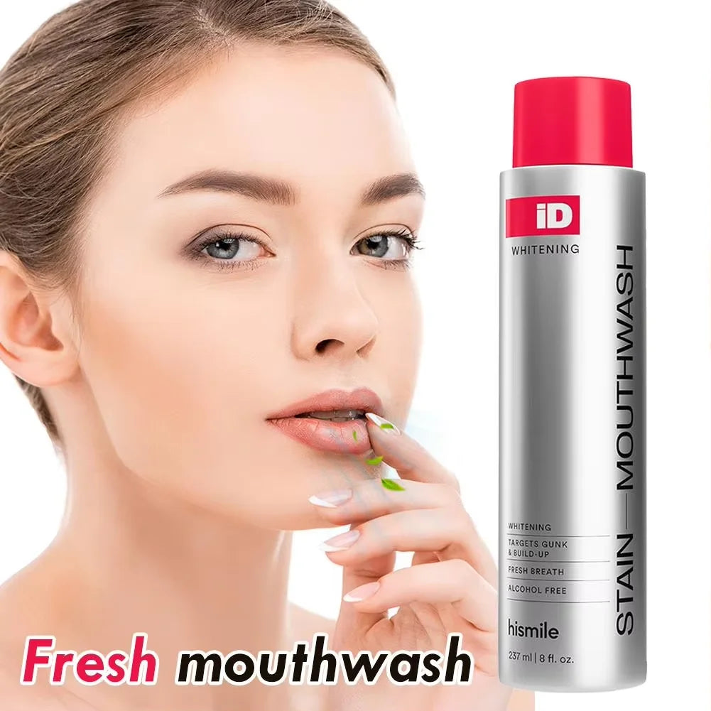 Stain Removal Mouthwash for Teeth, Yellow Stain Remover, Fresh Breath, Eliminates Mouth Odor, Oral Hygiene Cleaning Mouthwash
