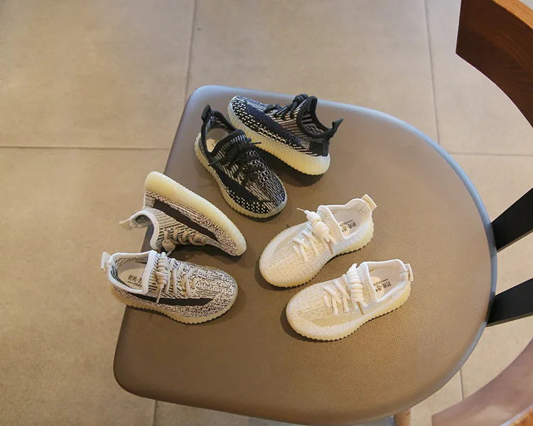 Baskets Mesh Légères Enfant | Tricot Respirant Running | Printemps-Automne Garçon Fille