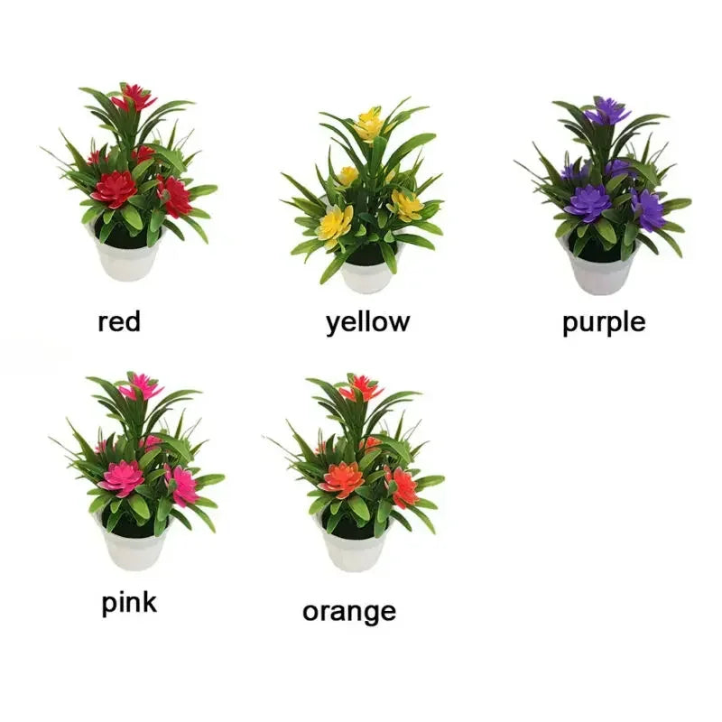 Plante Artificielle Réaliste en Pot | Décor Maison, Bureau & Mariage | Bonsaï Extérieur & Intérieur
