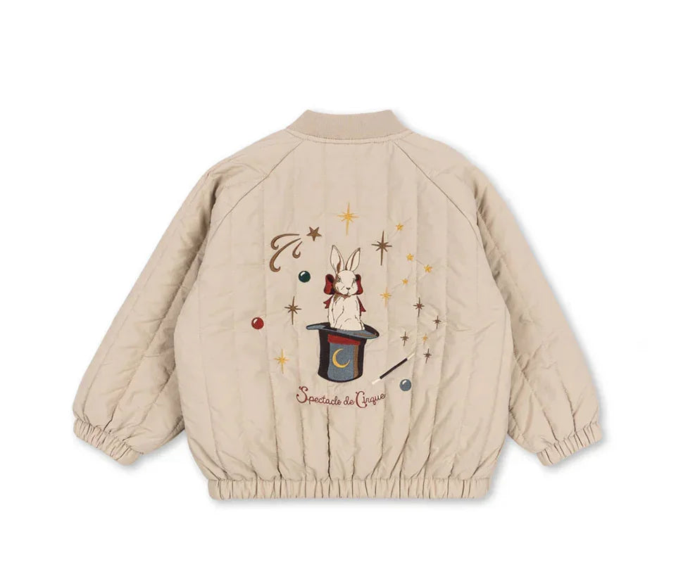 Manteau Polaire Paillettes Fille | Laine d'Agneau | Broderie Garçon | Vêtement Enfant Hiver