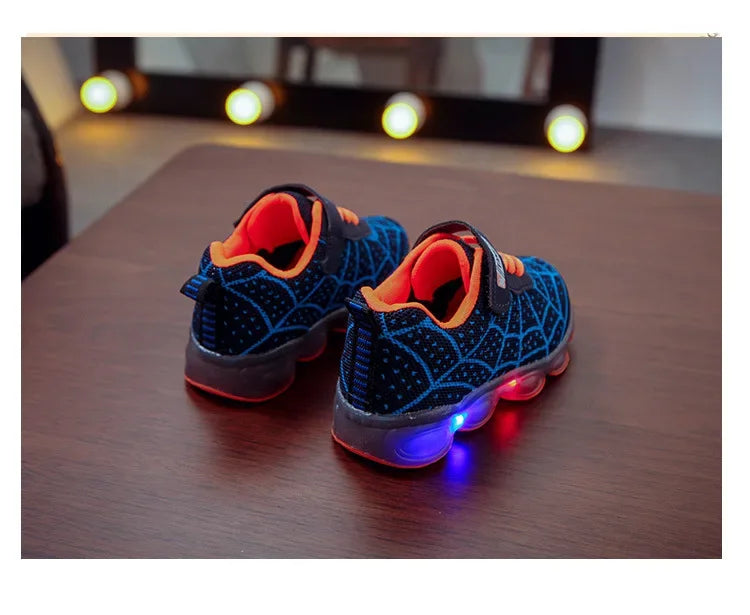 Children's Cartoon Sneakers 2026 Boys New Casual Sport Shoes Spring Summer Breathable Student Shoes Kids Casual Shoes for 1-12 Y