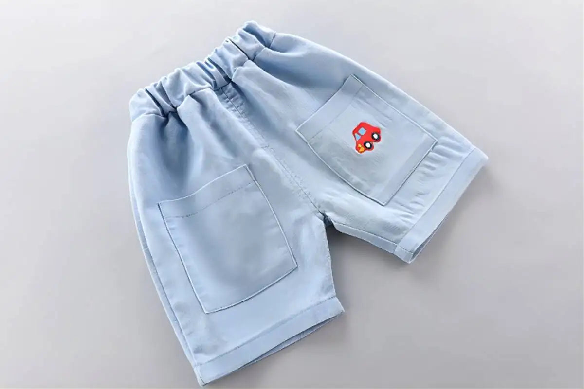 Ensemble Polo & Short Jean Garçon | Haute Qualité | 2 Pièces Été | Mode Enfant & Fille