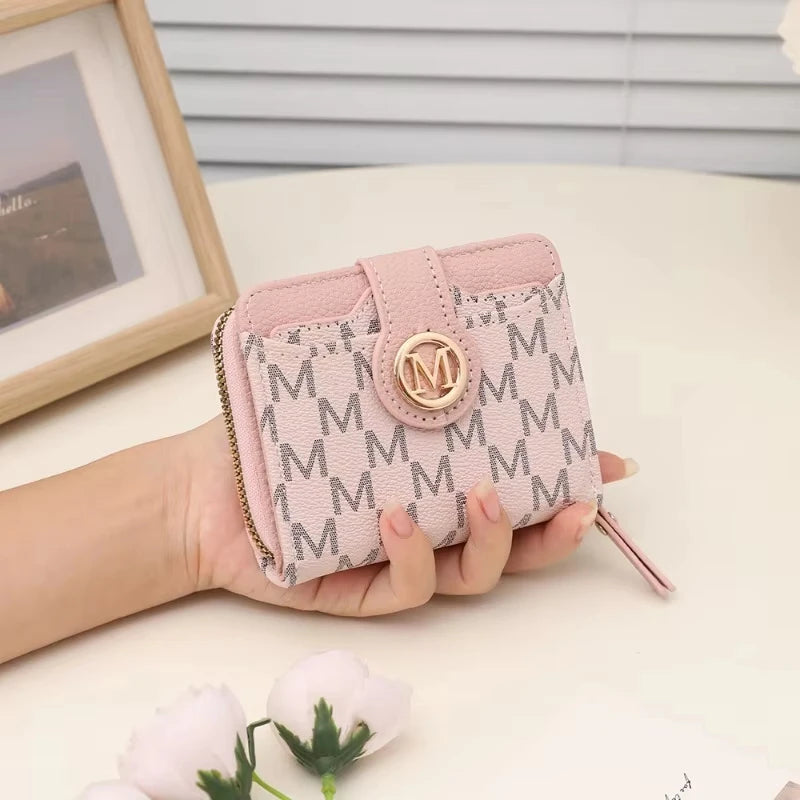 Women's Wallet for Multiple Card Slots, Cash Pocket, Retro Style Mini Purse, Minimalist Charm, Travel Accessory, Daily Use