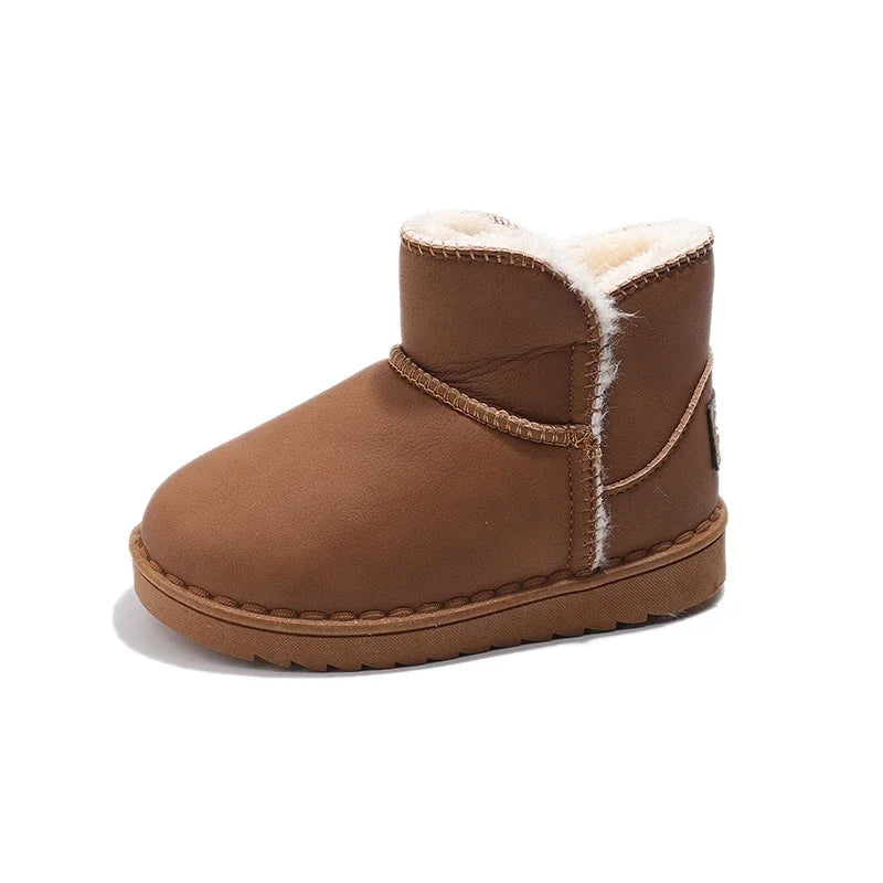 Bottes de Neige Thermiques Enfant | Peluche Épaisse | Antidérapantes | Automne Hiver 2025 Garçon Fille