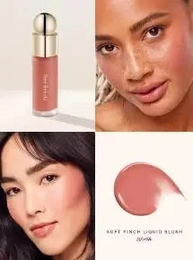 Rare Beauty Soft Pinch Matte Bouncy Cushiony Cream-to-powder Blush Airy and Lightweight Pinch Liquid Blush Natural Makeup Look
