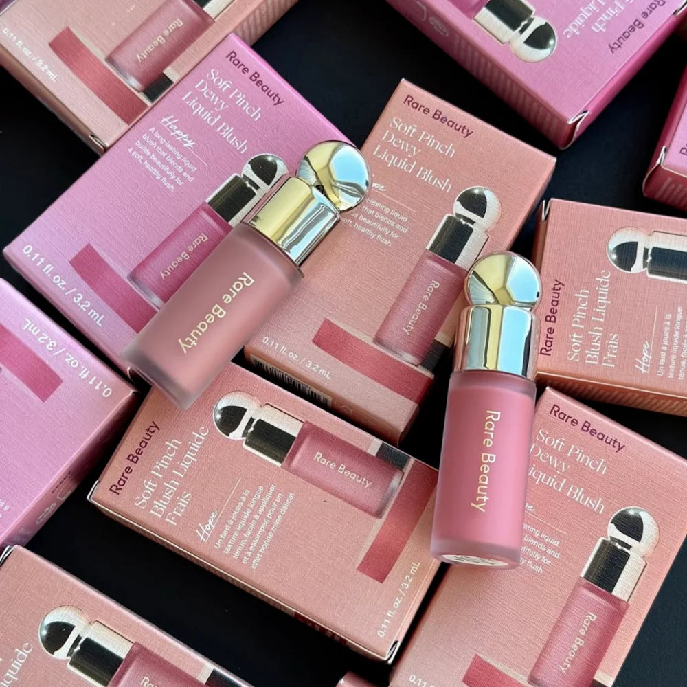 Rare Beauty Love Encourage Believe Virtue Hope Grateful Happy Joy Lucky Worth Blush Plump Seamless High-impact Weightless Makeup