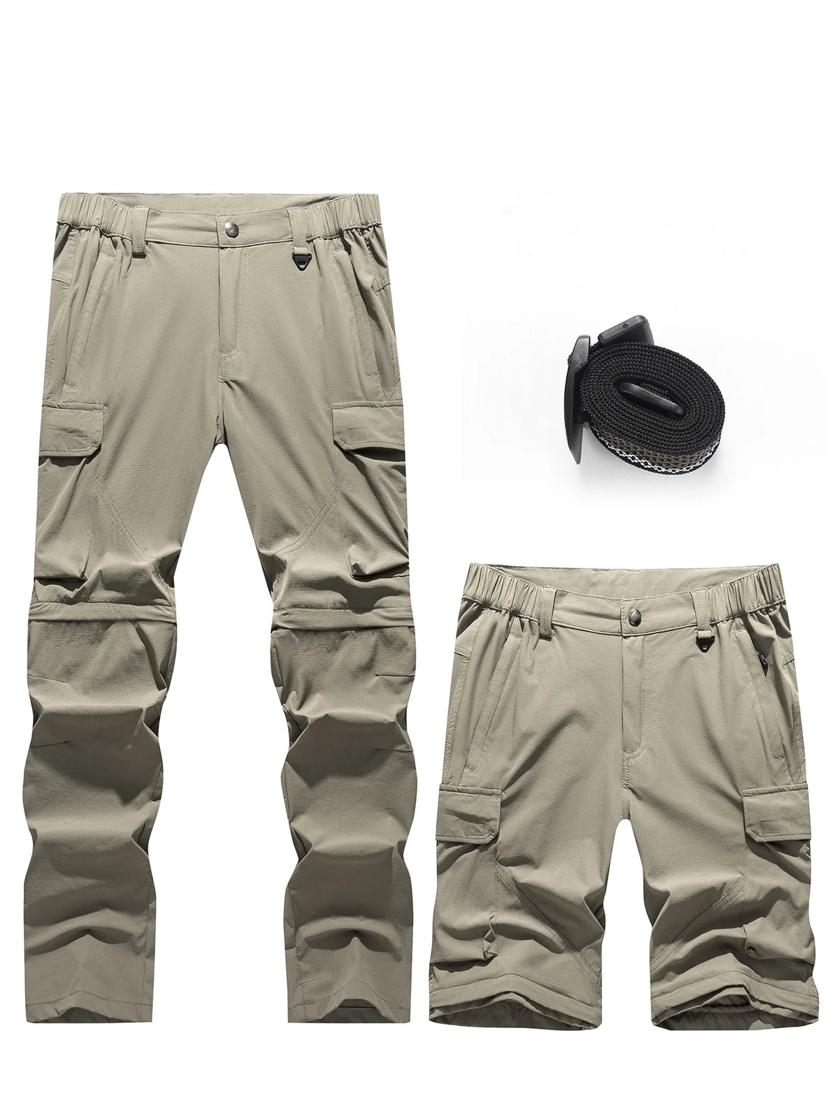 Pantalon cargo léger pour homme | Nylon et élasthanne