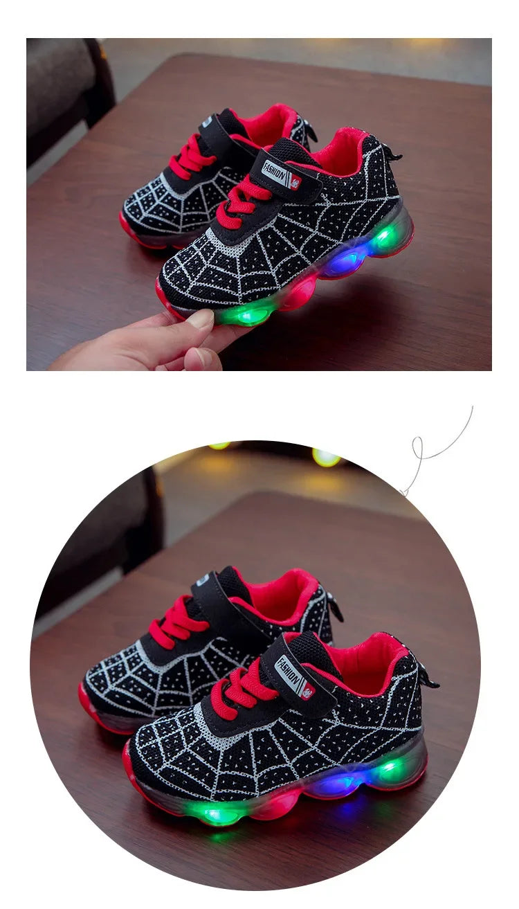Children's Cartoon Sneakers 2026 Boys New Casual Sport Shoes Spring Summer Breathable Student Shoes Kids Casual Shoes for 1-12 Y