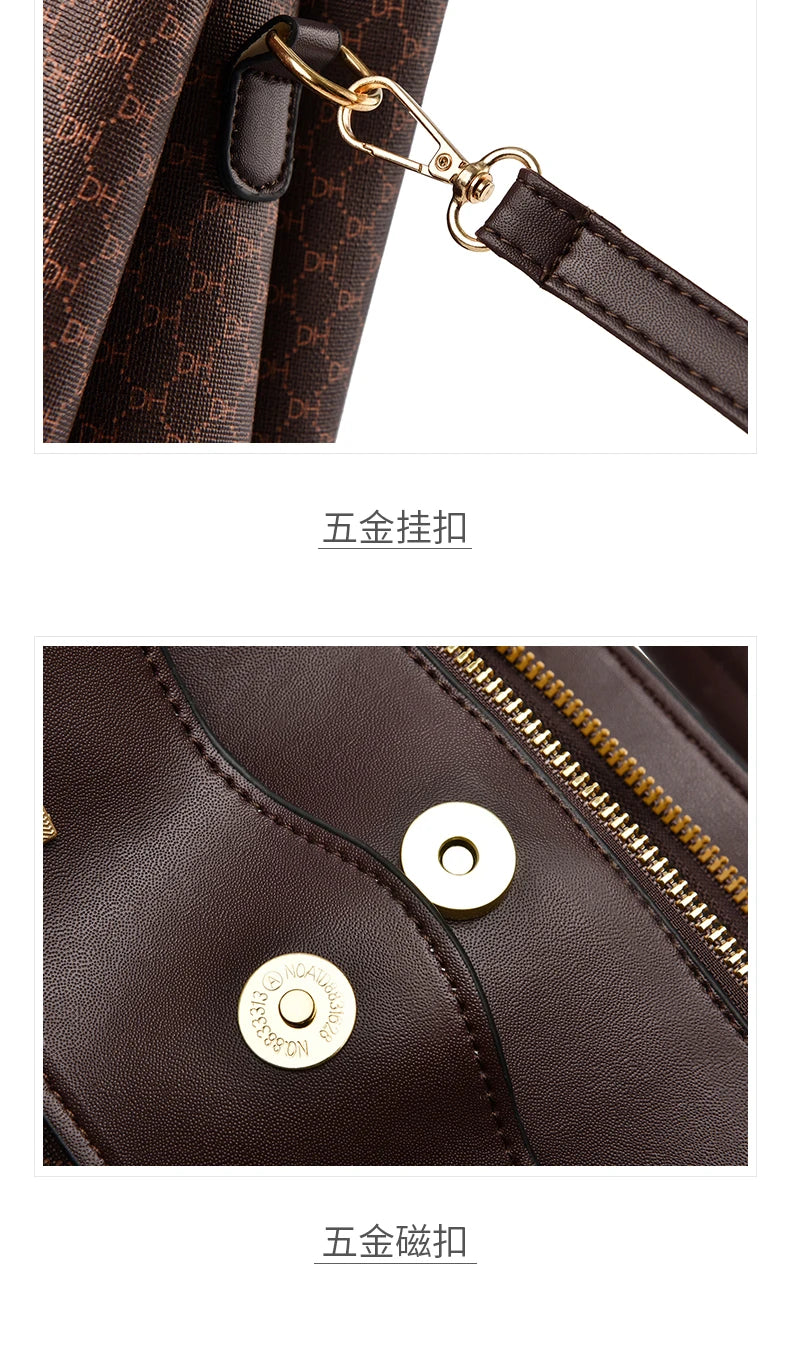Sac à Main Femme Élégant | Cuir Haute Qualité | Tote Top Handle | Grande Capacité | Bandoulière