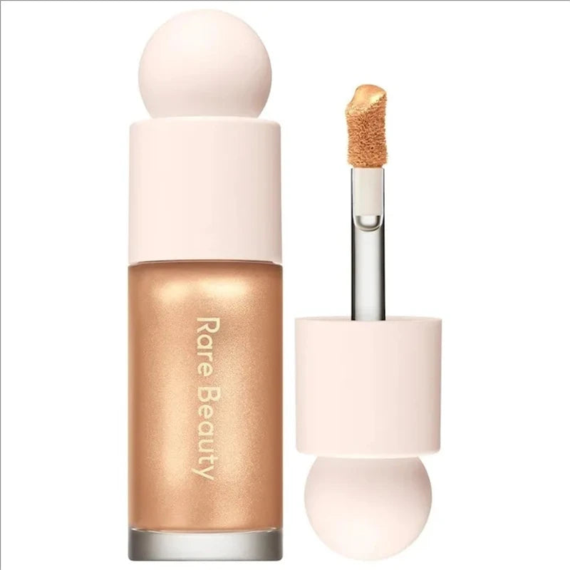 Rare Beauty Always Sunny Happy Sol Silky Three-dimensional Bronze Contour Stick Natural Matte Blusher Highlight Gloss Mirror