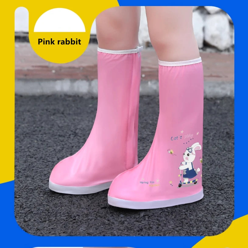 Couvre-Chaussures Pluie Enfant | Imperméable Maternelle | Grand Format | Réutilisable
