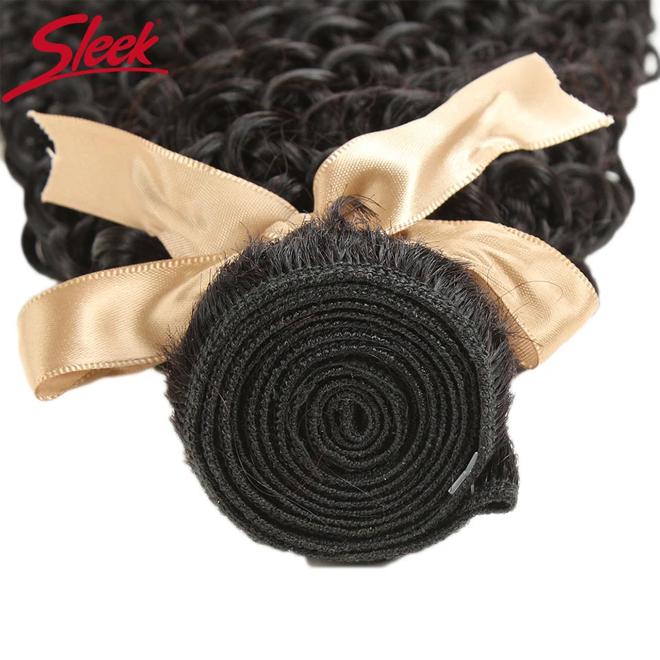 Tissage Kinky Curly Lisse Remy Brésilien | Lot Simple | Extensions Cheveux Humains Naturels