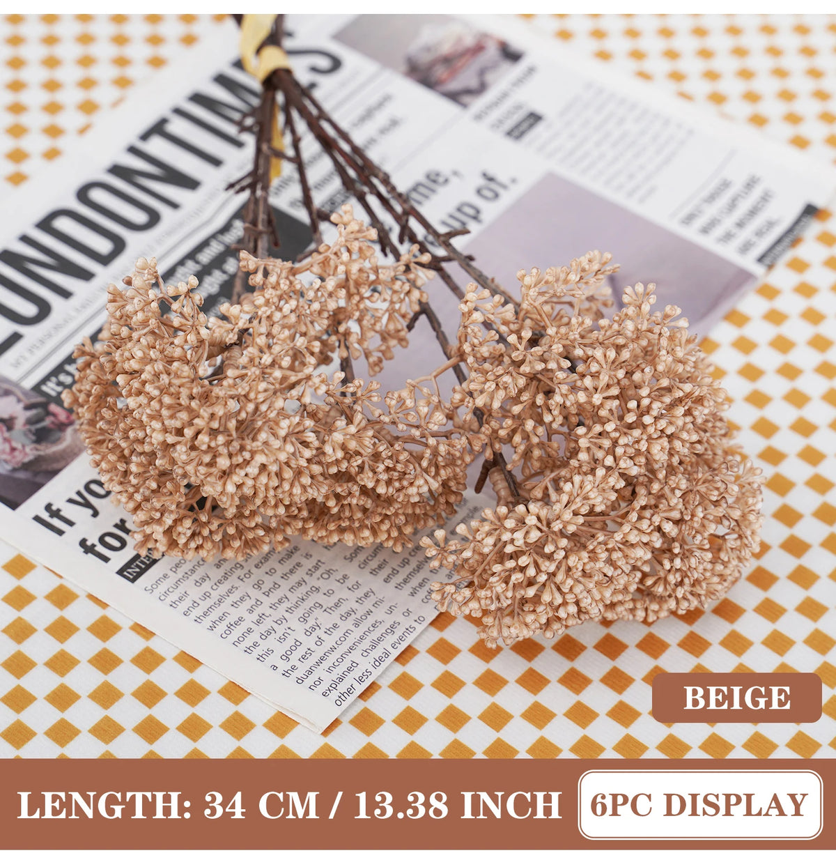 Artificial Flower Artificial Plants Bouquet DIY Flower Arrangement Millet Flower Home Decoration Wedding Party Fake Flowers