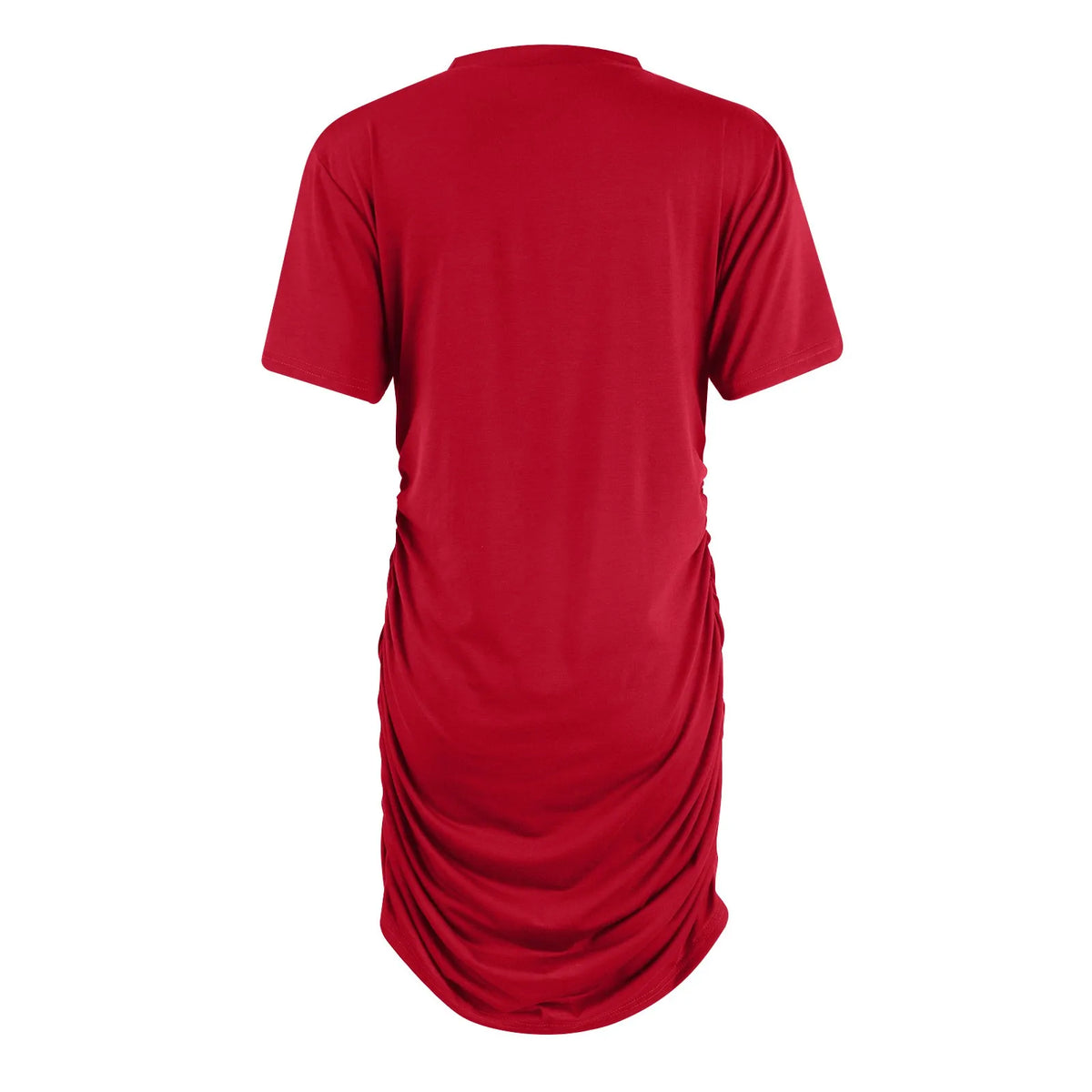 Robe Bodycon Femme Courte | Uni Col Rond Manches Courtes | Coupe Ajustée Sexy Casual | Été