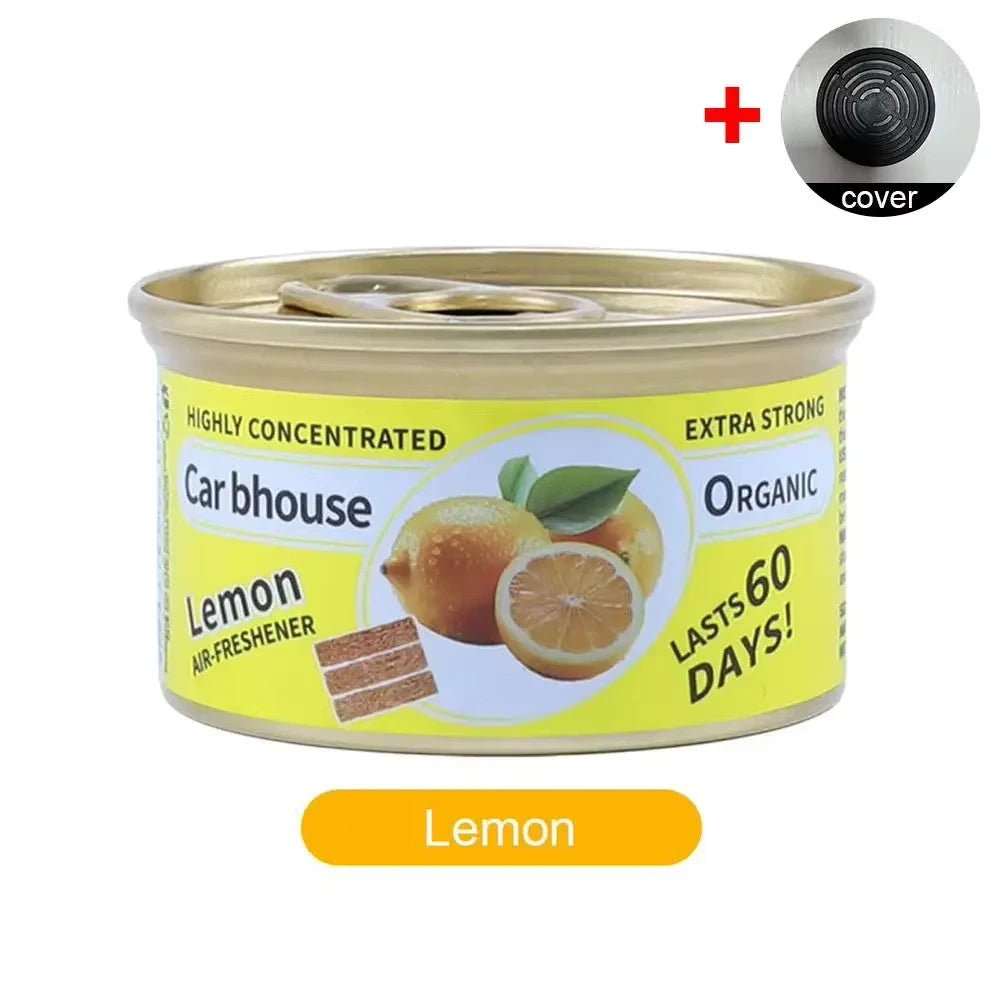 High-End Car Aroma Diffuser, Small Wooden Fragrance Canister, Car Perfume, Car Balm, Car Ornament