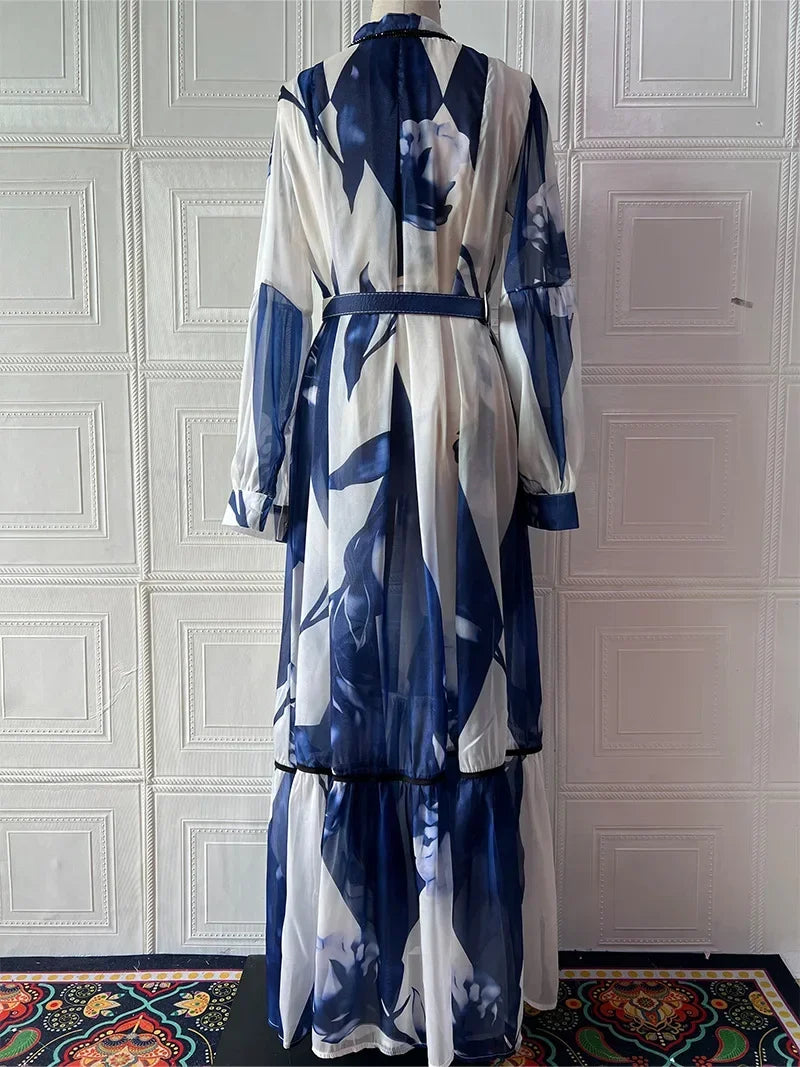 Dresses For Women Dashiki Summer Autumn Maxi Dress Ladies Clothing Fairy Long Dress