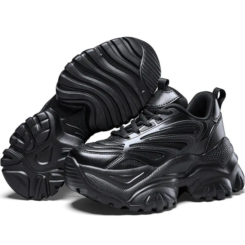 Sneakers Chunky Femme Tendance | Semelle Plateforme Respirante | Rehaussante | Printemps-Automne