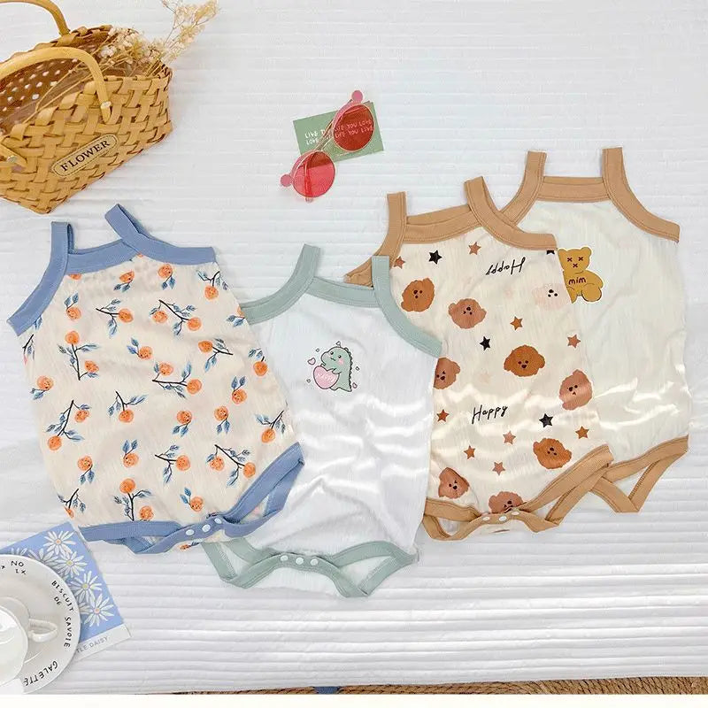 Body Bébé Fille | Sans Manches | Romper Coton | Combinaison Été | Nouveau-Né & Tout-Petits