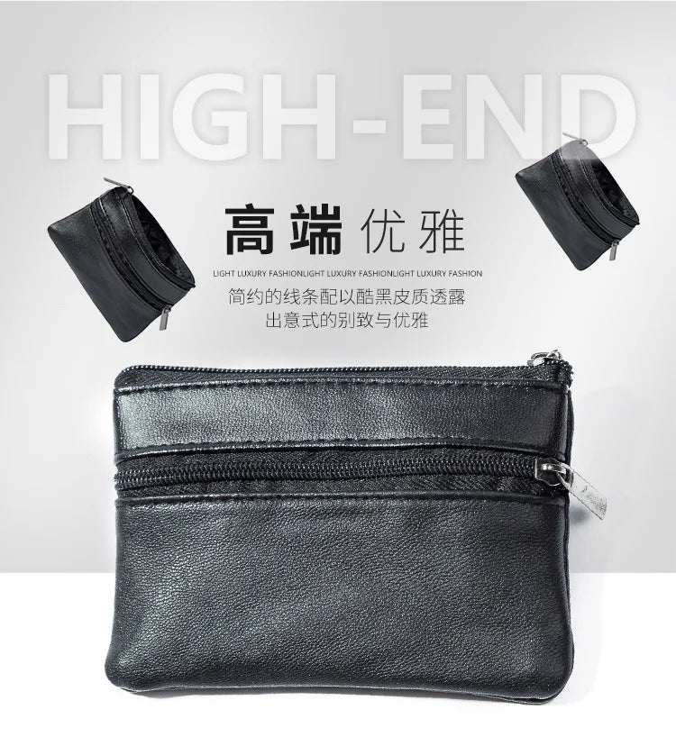 Women Men Coin Purse Men Small Bag Wallet Change Purses Zipper Money Bags Children Mini Wallets Leather Key Holder wallet
