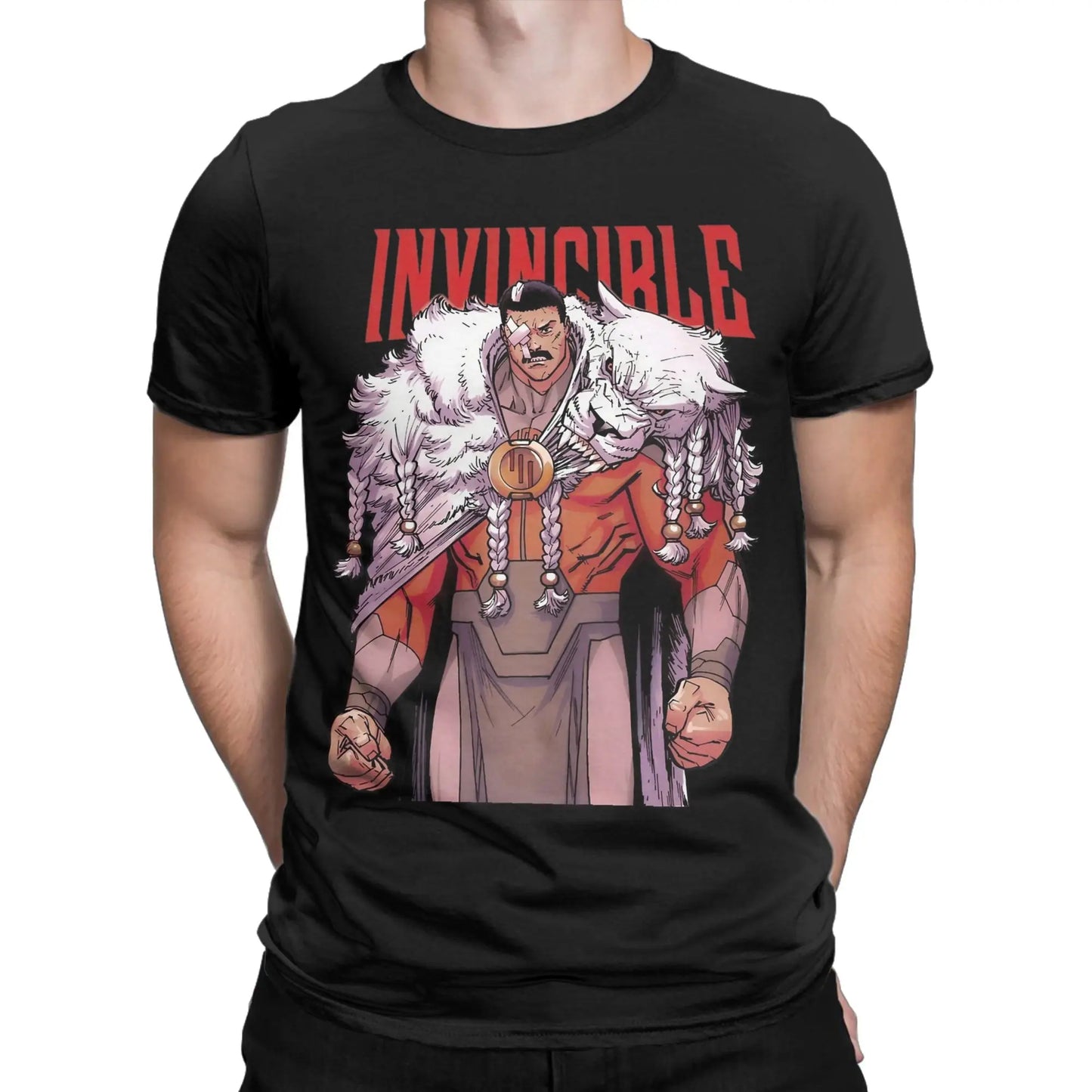 Men T-Shirts Thragg invincibles Grand Regent Funny Pure Cotton Tee Shirt Short Sleeve  T Shirt Round Collar Clothes Summer