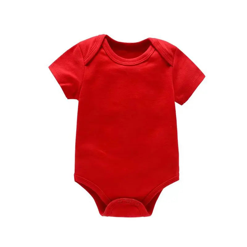 7 Colors Baby Girls Solid Onesies Bodysuits For Boys