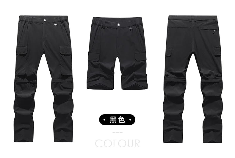 Pantalon cargo léger pour homme | Nylon et élasthanne