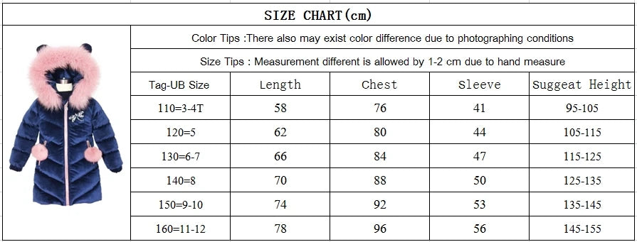 Manteau Velours Laine Capuche Fille | Épais Chaud | Parka Matelassée Enfant 3-12 Ans Hiver