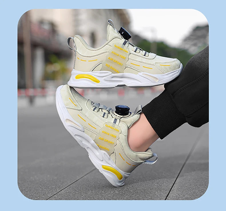 Kids' Sneakers 2026 New Trendy Running Shoes Children's Casual Shoes Boys Girls Lightweight Comfortable Sports Shoes Gym Trainers