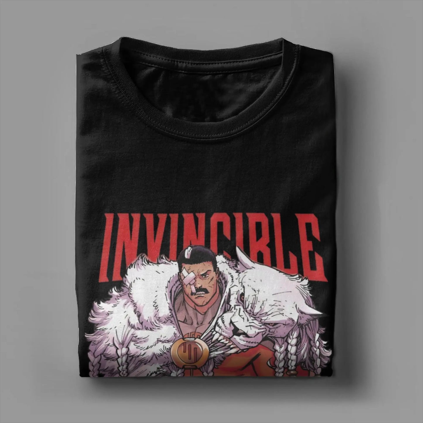 Men T-Shirts Thragg invincibles Grand Regent Funny Pure Cotton Tee Shirt Short Sleeve  T Shirt Round Collar Clothes Summer