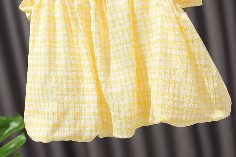 Girls Outfit Set 2026 Summer Clothing Sets Hollow Lace Suit Baby Casual Sleeveless T-shirt+Shorts Kids Clothes Sets Baby Clothes