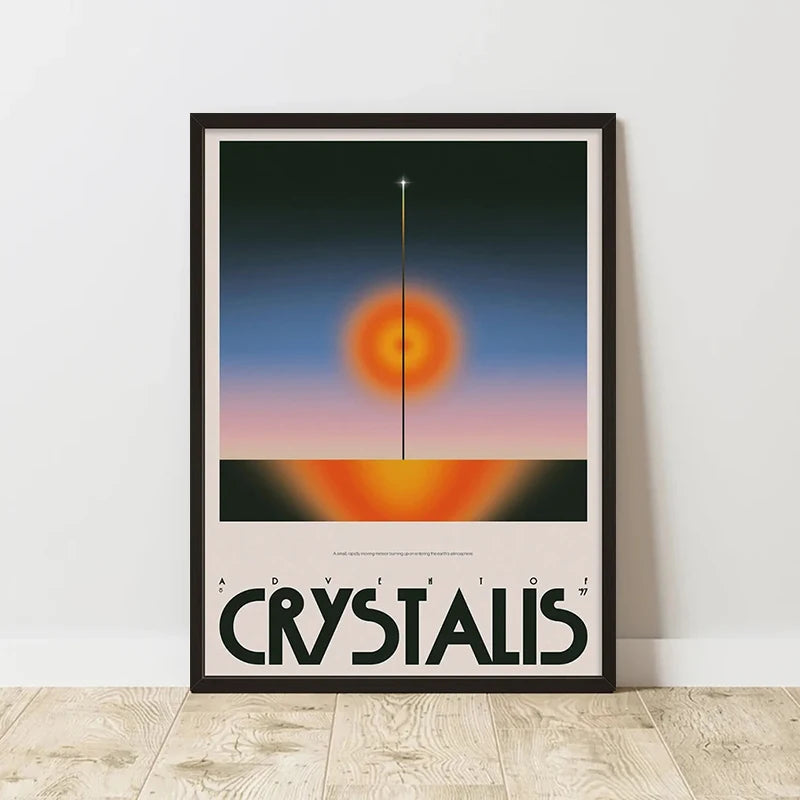 Classic Abstract Art Poster, Retro Abstract Image Printing Art Canvas Painting, Used for Home Room Wall Decoration, Frameless