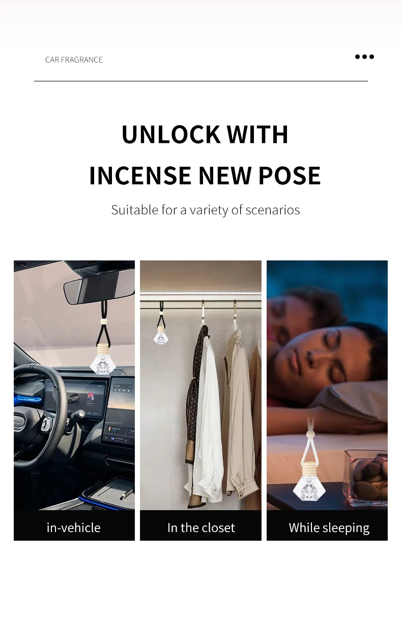 Perfume for Cars - Fresh Air for Cars, Car Fragrance for Car Interior, Long-Lasting and Fresh Fragrance, Suitable for Cars