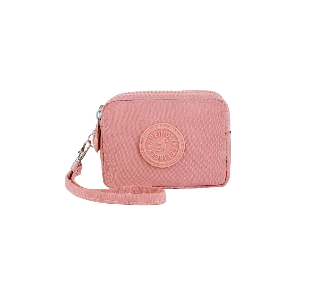 Women Three Layer Wallets Nylon Coin Purse New Korean Large Capacity Portable Oxford Cloth Coin Wallet Waterproof Portable