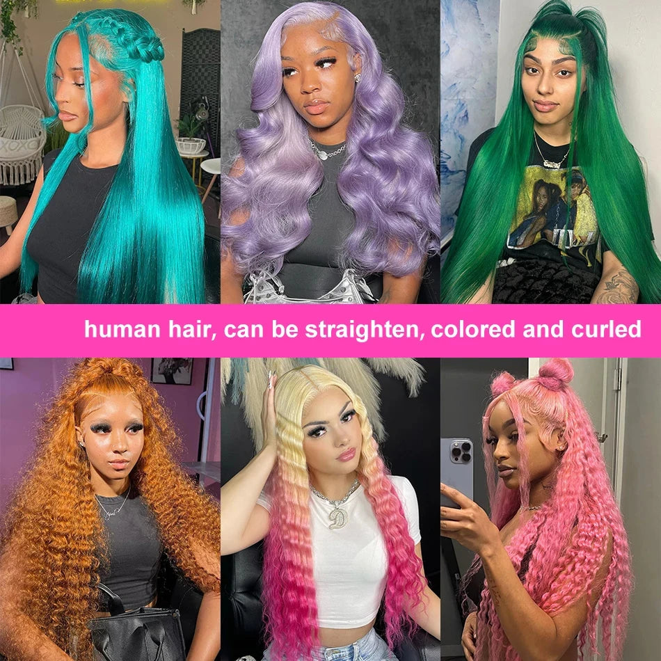 Perruque Blonde 613 | HD Lace Frontal 13x6 & 13x4 | Water Deep Wave | Pré-Pluçuée | 30-38 Pouces | Cheveux Humains